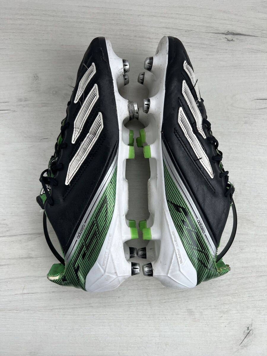 Adidas F50 Adizero Black Green Football Soccer Boots Cleats Adidas F50 Adizero Black Green Football Soccer Boots Cleats