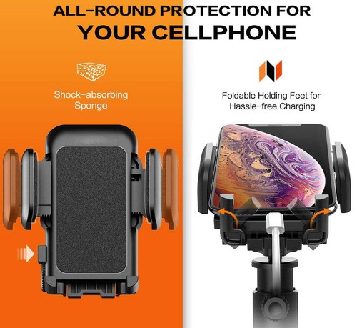 Cell Phone Car Windshield Dashboard Mount Holder Stand 360 Rotation Universal - Picture 4 of 12