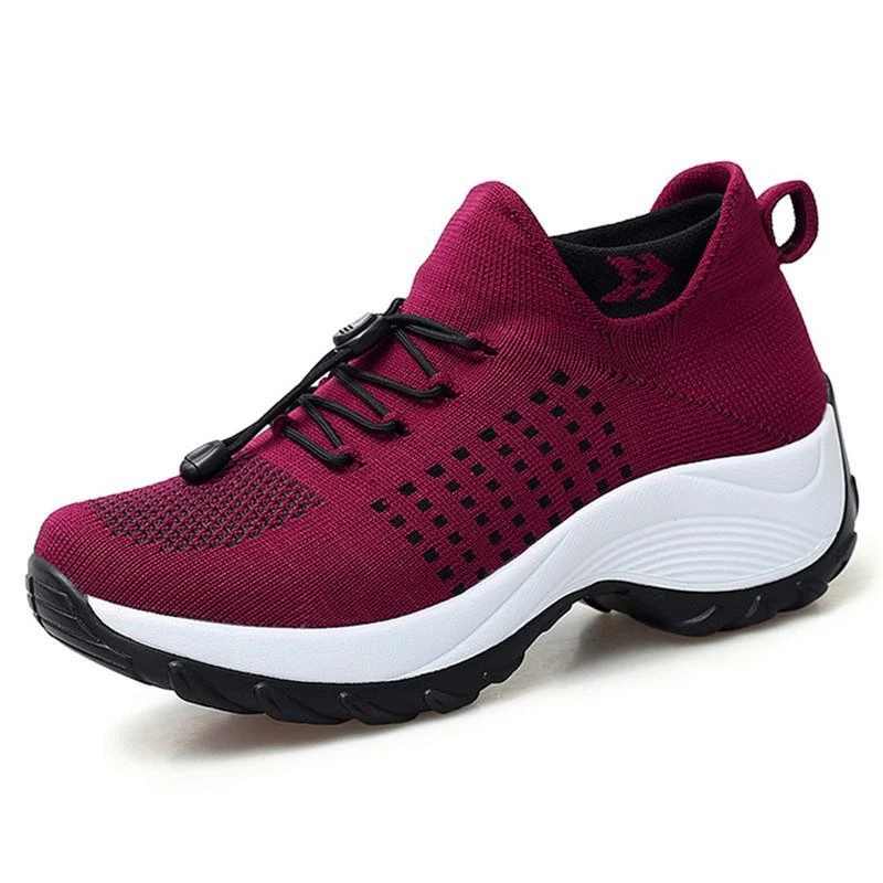 JingTa Scarpe Da Ginnastica Donna Ortopediche Con Supporto Plantare – Scarpe Con Cerniera Pneumatica, Antiscivolo, Per Fascite Plantare, Passeggiate E Moda