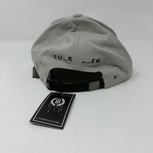 THC The Hideout Clothing Adjustable Dad Cap F-EM Fill in the Blank Letters Hat - Picture 3 of 4