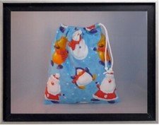 Gymnastics Leotard Grip Bags / Santa and Friends Gymnast Birthday Goody Bag