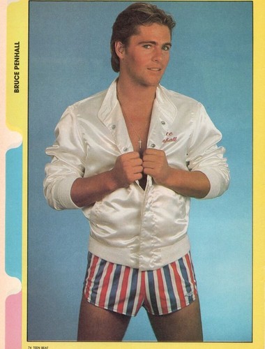 Bruce Penhall Teen Beat Magazine Pinup Ralph Macchio Karate Kid Picture 