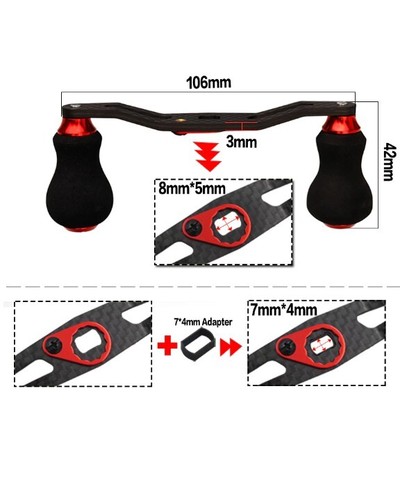 Poignée électrique  Power Handle  Pour Moulinet Casting Compatible Shimano Daiwa Abu Garcia 613757