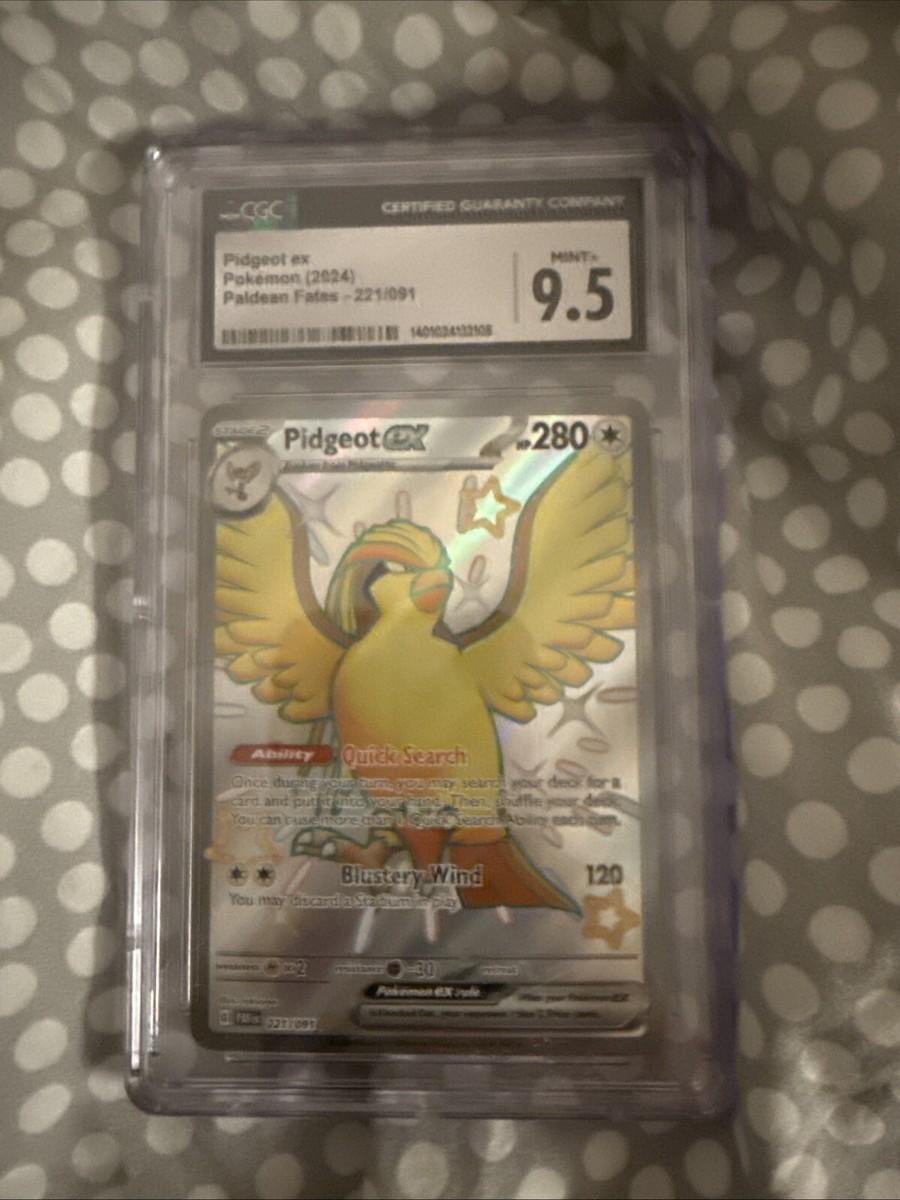 Pidgeot ex 221/091 SV: Paldean Fates Holo for sale online | eBay