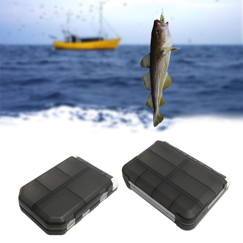 Portable Fishing Tackle Box Case Light Weight Fishing Tool Baits Lures