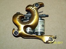 old stock tattoo machine 7 ink needles tubes grips tip power NEVER USED