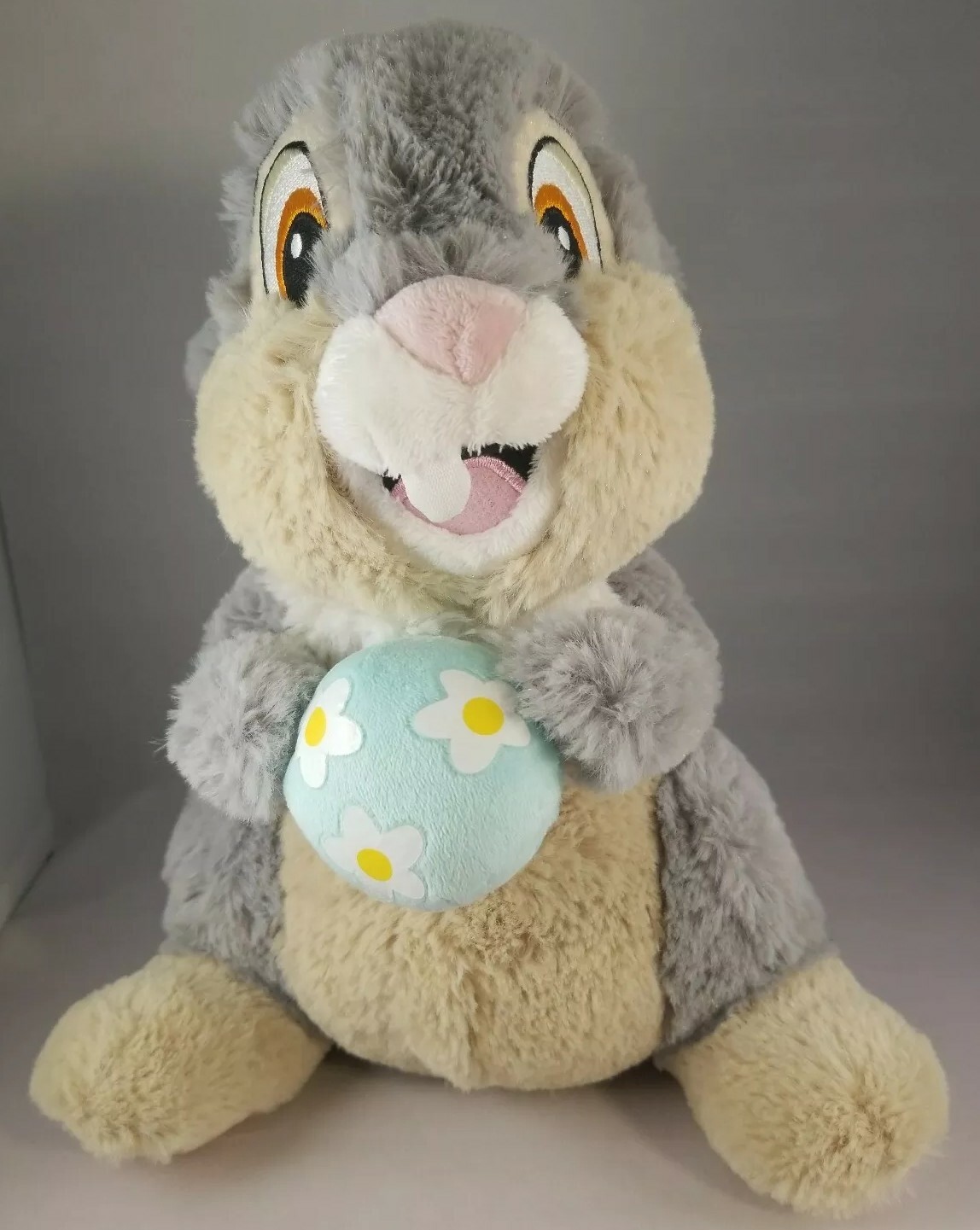 Hallmark Disney Thumper Bunny Rabbit Holding Egg Bambi Soft Plush 11 ...
