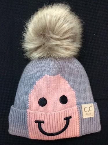 C.C.Toddler Kids Monkey Face Pom Pom 