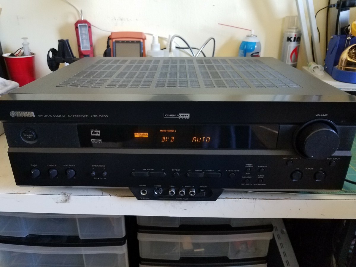 Yamaha HTR-5450 A/V Receiver with Dolby Digital and DTS Works Great