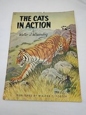 The Cats In Action By Walter J. Wilwerding Oversized Children's Book