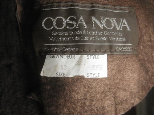 GENUINE SHEEPSKIN SHEARLING COAT 38 40 VINTAGE marble mottled 70s 80s retro - Picture 9 of 20