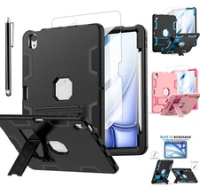 iPad Air 11-inch M3 (2025)/M2 (2024)/5th Gen Case Shockproof Heavy Duty Cover