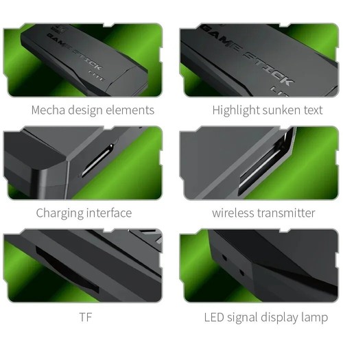 M8 Game Console Built-in 20000 + 64GB Two-person Wireless Controller 2.4G Stick - Bild 10 von 10