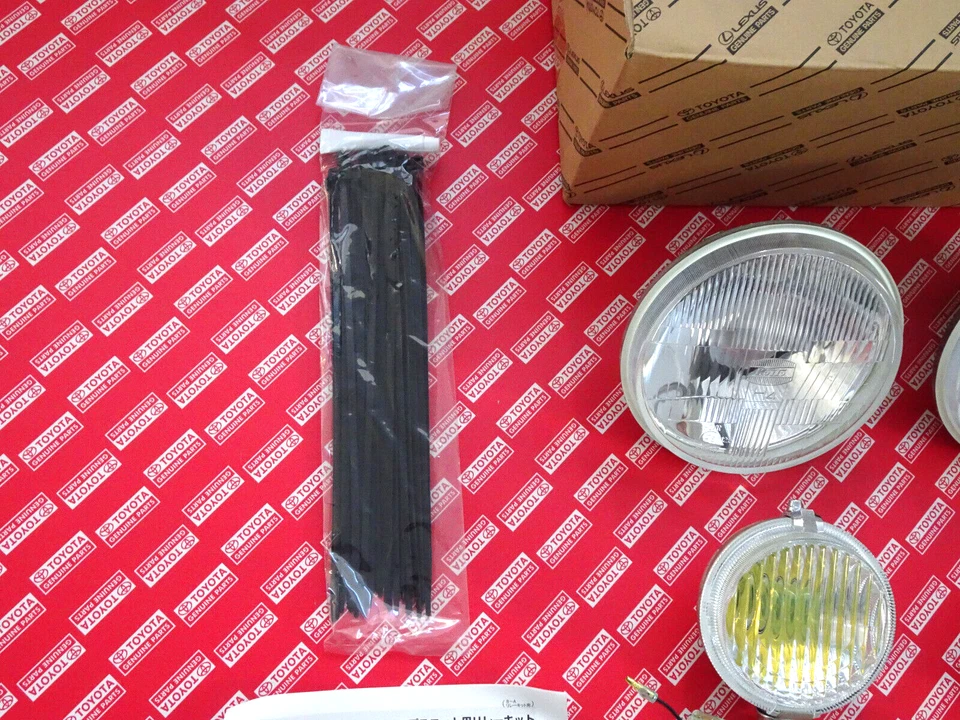 Conjunto de faros antiniebla delanteros Toyota Land Cruiser FJ40 1969 1970 1971 1972 1973 1974 1975 Foto 2 de 4