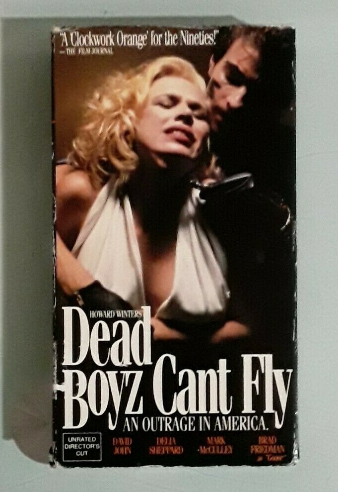 delia sheppard DEAD BOYZ CANT FLY brad friedman VHS VIDEOTAPE