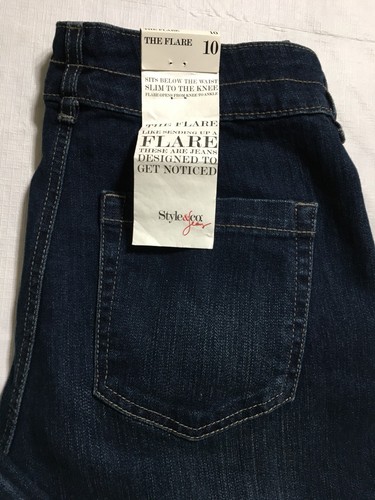 Style \u0026 Co Jeans The Flare Size 10 Low 