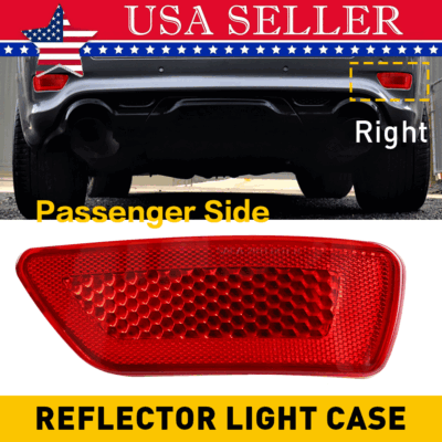 NOTISH 2PCS Rear Bumper Reflector Light Lamp Compatible with Jeep