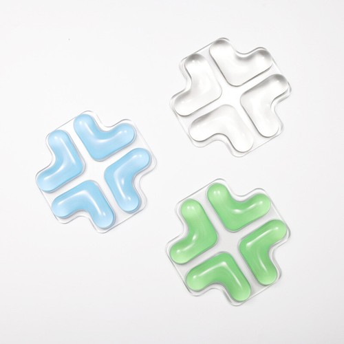 Weiches Silikon Transparent Dekompression Tastatur Maus Handgelenk Ruhmeus Pad - Bild 11 von 23