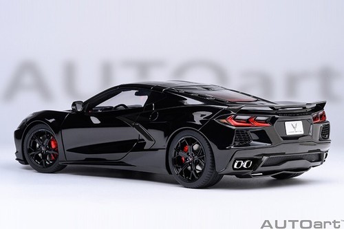AUTOart CHEVROLET CORVETTE C8 STINGRAY Z51 1/18 BLACK 71280 - Picture 2 of 6