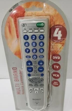 New SONY Multi Brand Remote Commander Remote Model RM-V202 Controls TV/DVD/VCR +