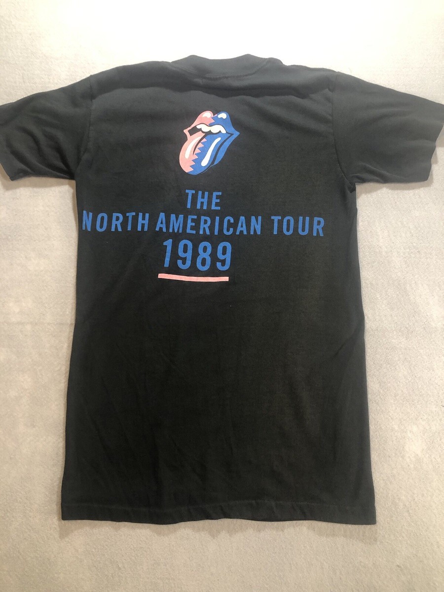 True Vintage Rolling Stones 1989 Steel Wheels Tour T-shirt