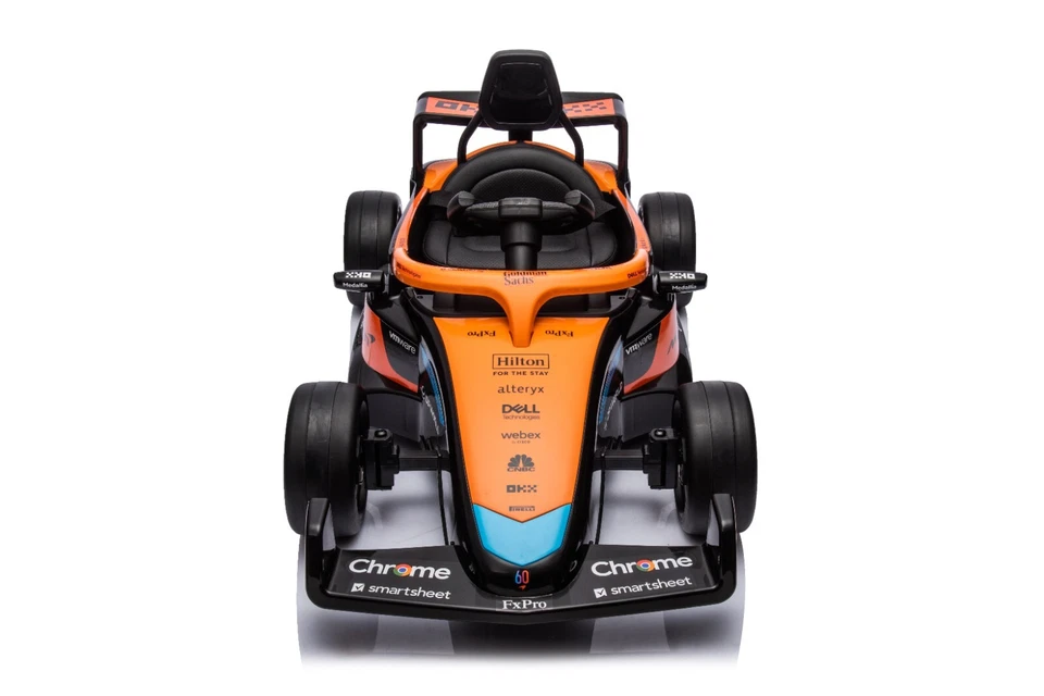 Auto Elettrica F1 McLaren 12V Radiocomando 115x67cm Biemme Bambini  Formula uno - Immagine 4 di 4