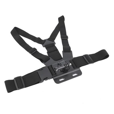 Adjustable Elastic Chest Strap Belt Harness Body Mount For Camer SET