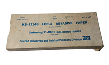 Vintage 3M Wetordry KS-13148 Abrasive Polishing Paper USA Made 4.5" x 11"
