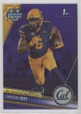 2023 Bowman U Chrome Purple Refractor 190/399 Jaydn Ott #52 15tx