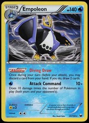 Empoleon 29/108 Dark Explorers Holo Rare