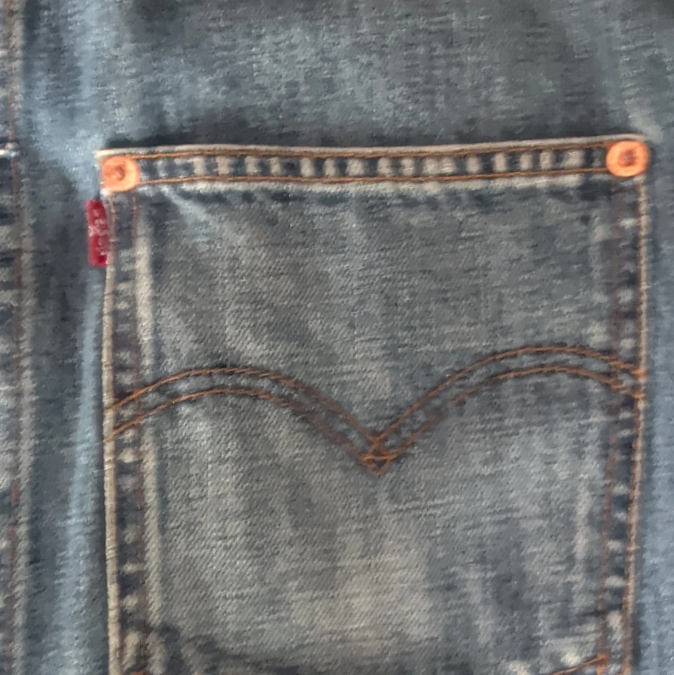 Levis Lvc . 70511 04 Blue Denim Jacket Y2k 90s Vtg USA  Men’s L, photo 2 of 5