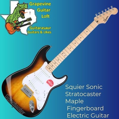 Squier Sonic Stratocaster Electric Guitar - 2-color Sunburst