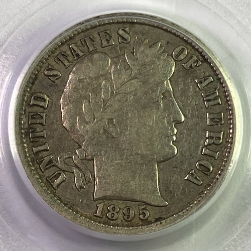 1895-S Barber Dime PCGS VF-35 - Picture 3 of 4