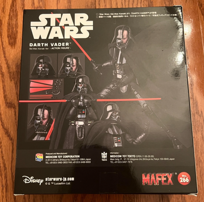 USA Medicom MAFEX Toy No.266 Darth Vader Obi-Wan Kenobi Star Wars
