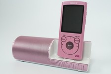 Sony Walkman NW-S764 Pink 8GB Bluetooth MP3 Player  Speaker Dock Japan Tested