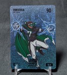 Justin Fields FORCEFIELD Icons Ice Battlefoil 2026 Bo Jackson Battle Arena Jets
