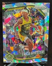 2025 Panini Prizm WNBA Erica Wheeler #125 Seattle Storm Cracked Ice Prizm