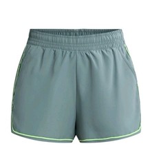 NWT Athletic Works Women's Pull-On Core Piped Run Shorts Size XXXL 22 Green