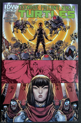Teenage Mutant Ninja Turtles #46 2015 Santolouco Variant Cover A NM