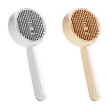 Clear WaterTanks Pet Deshedding Tool Electric Steamy Brush Ergonomic Dog Comb