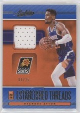 2020-21 Absolute Memorabilia Established Threads Level 2 4/25 DeAndre Ayton 02v3