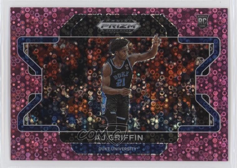 2022 Prizm Draft Picks Pink Circles Variation 9/20 AJ Griffin #56 Rookie RC v9t