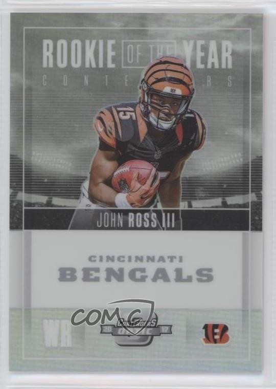 2017 Panini Contenders Optic Rookie of the Year 72/99 John Ross III RC fm0