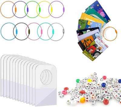 Kartenhalter für Yoto-Kartenhalter, Ringe und Laschen,50 Stück Yoto Player Card 