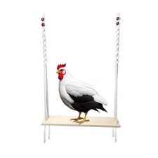 Chicken Swing Toy for Large Chicken Coop, Chicken Enrichment Toy for Hens and...