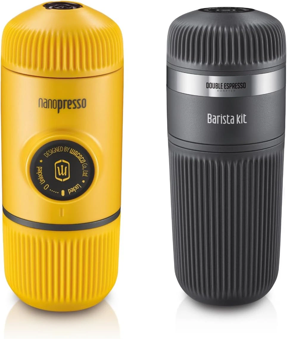Nanopresso Bundle - Portable Espresso & Lungo Maker with Barista Kit