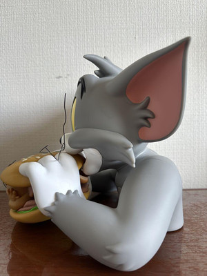 TOM and JERRY SOAP STUDIO VINYL BUST 激レア Tom And Jerry Soap Studio Vinyl Bust Figure - With Original