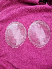Nos Mopar 1937 Chrysler Airflow Bi Ray Glass Headlight Lenses Pair Nos Mopar 1937 Chrysler Airflow Bi Ray Glass Headlight Lenses Pair
