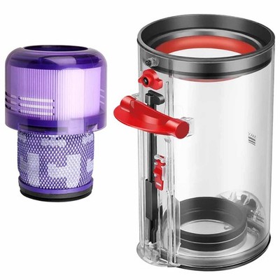 Vacuum filter and dust collector for Dyson V11 V15 SV14 SV15 vacuum cleaner US