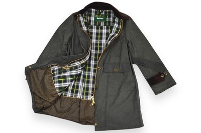 Barbour 125th Anniversary Icons Haydon Jacket Wax Country Trench Coat Size 14